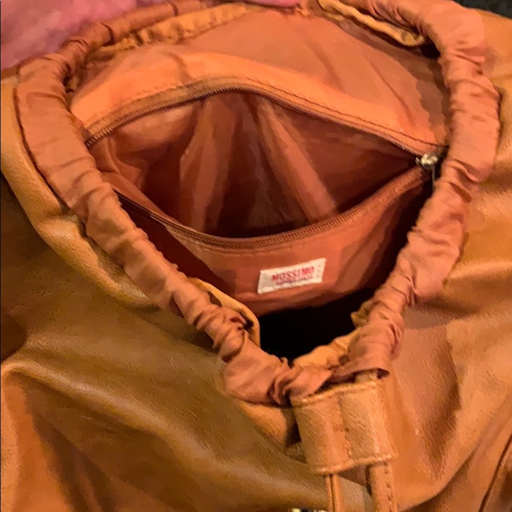 CAMEL “DRAWSTRING” BACKPACK - Picture 7 of 7